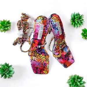 NEW Cape Robbin Pink and Purple Stiletto Heels 7.5 (FAST SHIPPING)